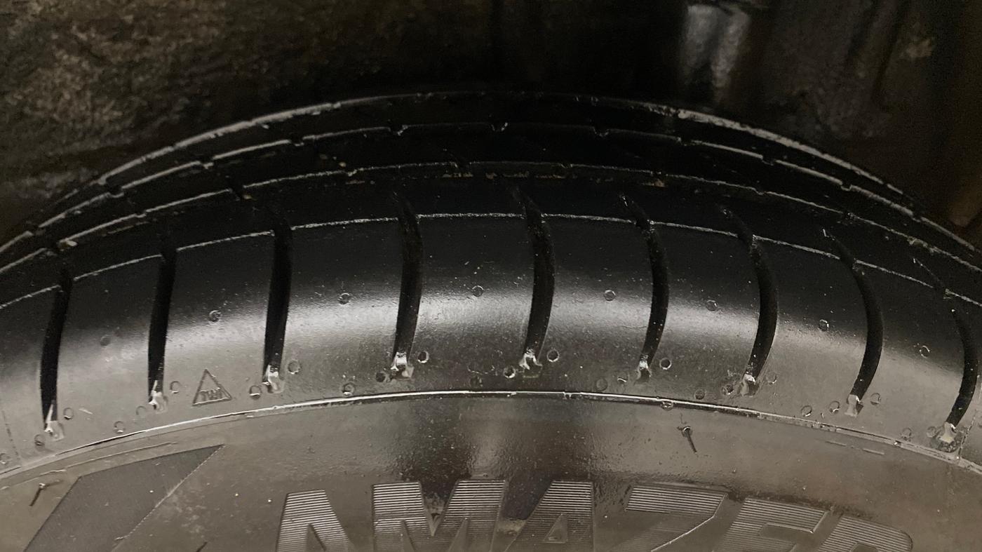 2022 Maruti New Wagon-R ZXI 1.2, Petrol, Manual, 30,697 km, Left Rear Tyre Tread