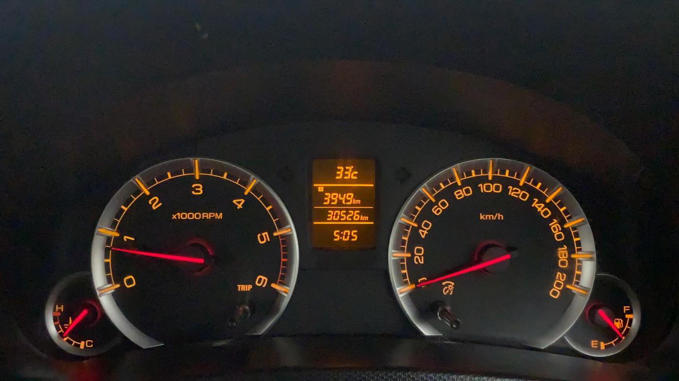 2015 Maruti Swift Dzire ZDI, Diesel, Manual, 30,593 km, Odometer Image