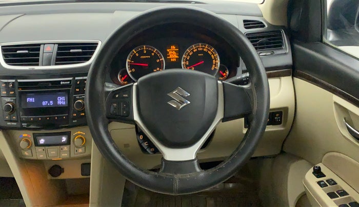 2015 Maruti Swift Dzire ZDI, Diesel, Manual, 30,593 km, Steering Wheel Close Up