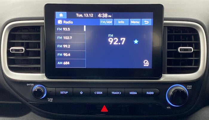 2021 Hyundai VENUE S Plus MT 1.2 Kappa, Petrol, Manual, 10,130 km, Infotainment System