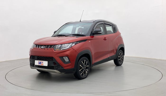 2018 Mahindra KUV 100 NXT K8 P 6 STR DUAL TONE, Petrol, Manual, 46,310 km, Left Front Diagonal