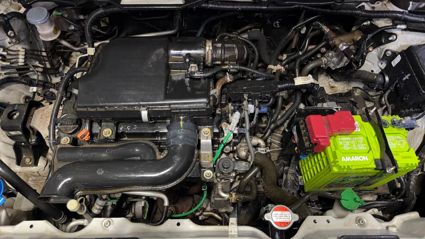 2024 Maruti BREZZA VXI S-CNG, CNG, Manual, 26,663 km, Engine View