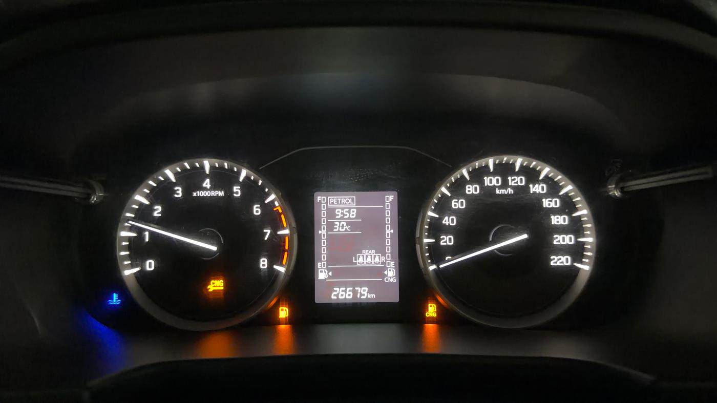 2024 Maruti BREZZA VXI S-CNG, CNG, Manual, 26,663 km, Odometer Image