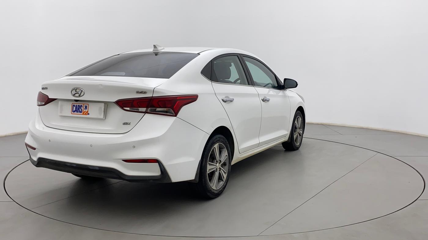 2017 Hyundai Verna 1.6 CRDI SX (O), Diesel, Manual, 89,336 km, Right Back Diagonal