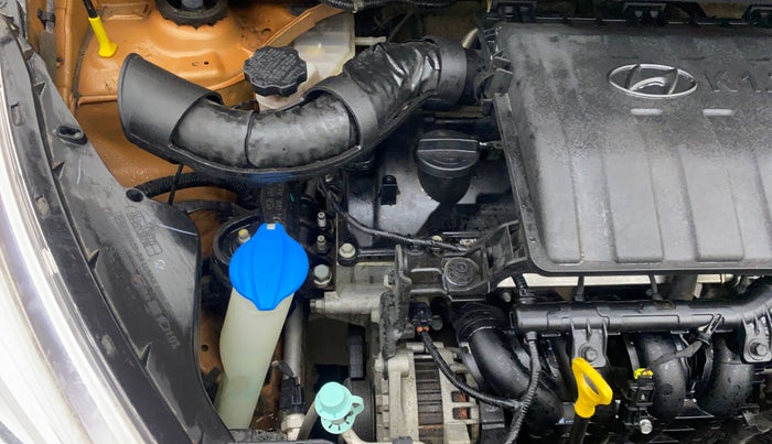 2015 Hyundai Grand i10 ASTA (O) 1.2 KAPPA VTVT, Petrol, Manual, 20,489 km, Engine View - Right