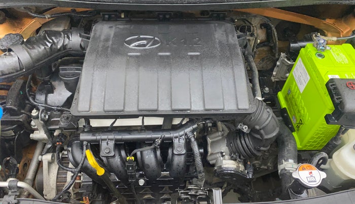 2015 Hyundai Grand i10 ASTA (O) 1.2 KAPPA VTVT, Petrol, Manual, 20,489 km, Engine View