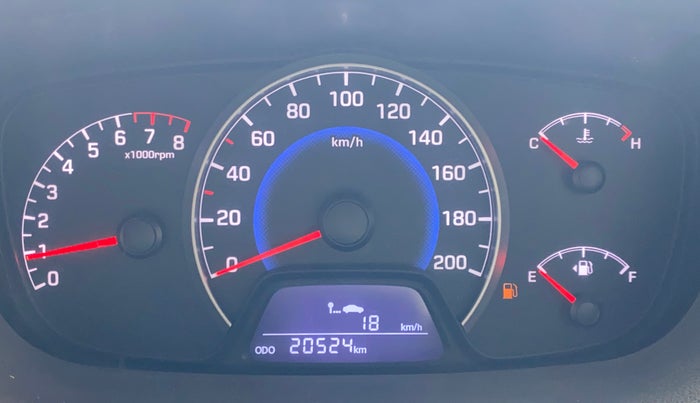 2015 Hyundai Grand i10 ASTA (O) 1.2 KAPPA VTVT, Petrol, Manual, 20,489 km, Odometer Image