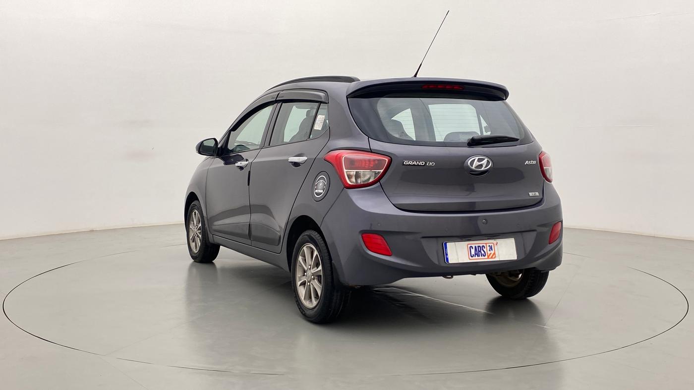 2016 Hyundai Grand i10 ASTA 1.2 (O) VTVT, Petrol, Manual, 16,742 km, Left Back Diagonal