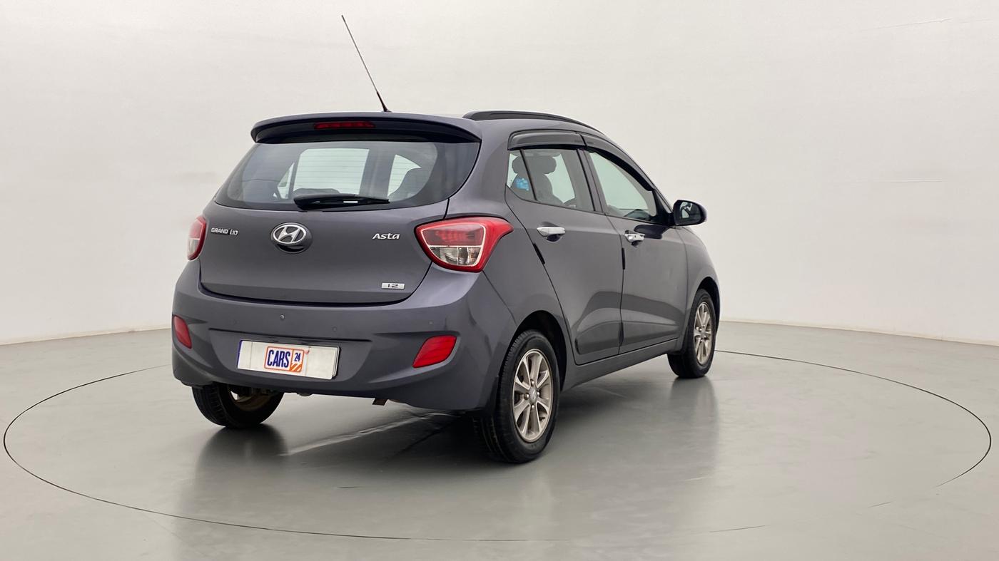 2016 Hyundai Grand i10 ASTA 1.2 (O) VTVT, Petrol, Manual, 16,742 km, Right Back Diagonal