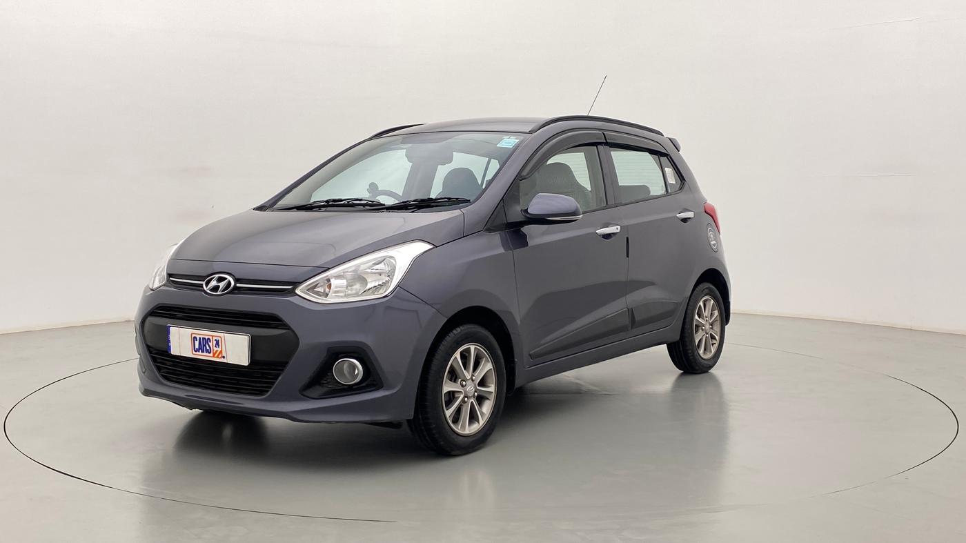 2016 Hyundai Grand i10 ASTA 1.2 (O) VTVT, Petrol, Manual, 16,742 km, Left Front Diagonal