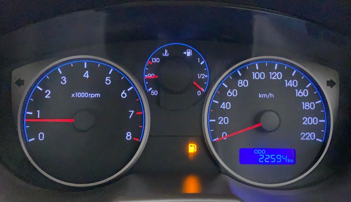 2010 Hyundai i20 MAGNA 1.2, Petrol, Manual, 22,594 km, Odometer Image