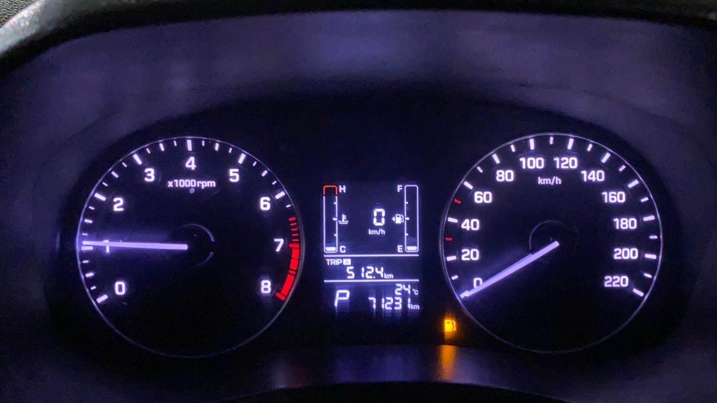 2016 Hyundai Creta SX PLUS AT 1.6 PETROL, CNG, Automatic, 71,599 km, Odometer Image