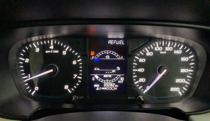 2023 Tata PUNCH PURE MT, Petrol, Manual, 33,214 km, Odometer Image