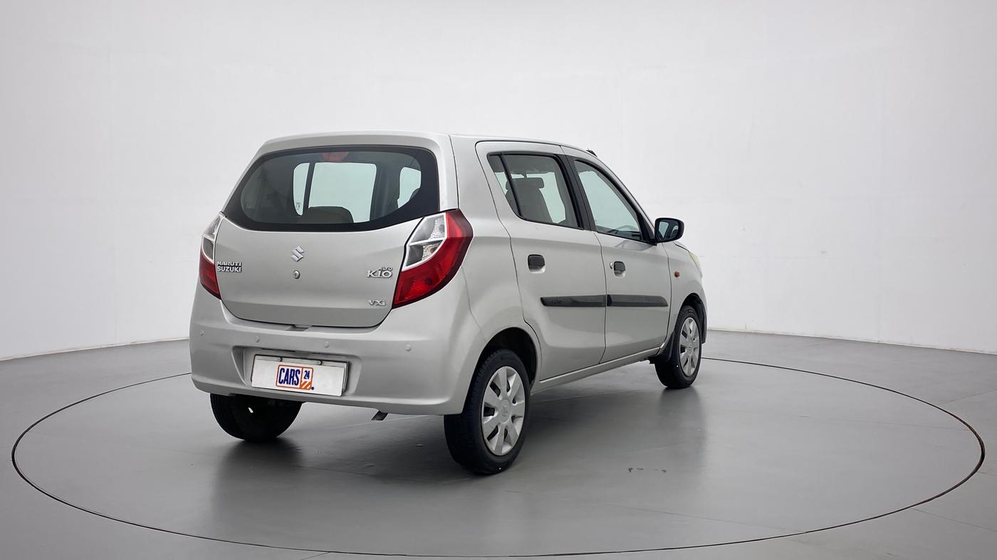 2017 Maruti Alto K10 VXI P, Petrol, Manual, 48,452 km, Right Back Diagonal