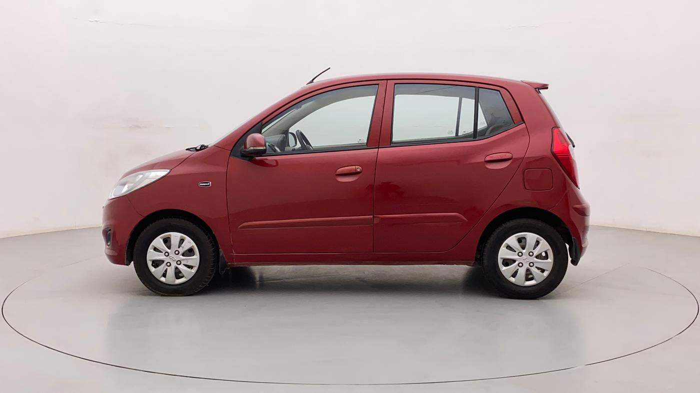 2012 Hyundai i10 SPORTZ 1.2 AT, Petrol, Automatic, 60,572 km, Left Side