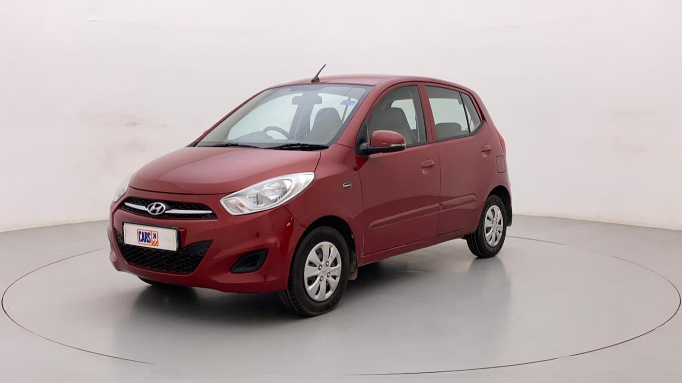 2012 Hyundai i10 SPORTZ 1.2 AT, Petrol, Automatic, 60,572 km, Left Front Diagonal