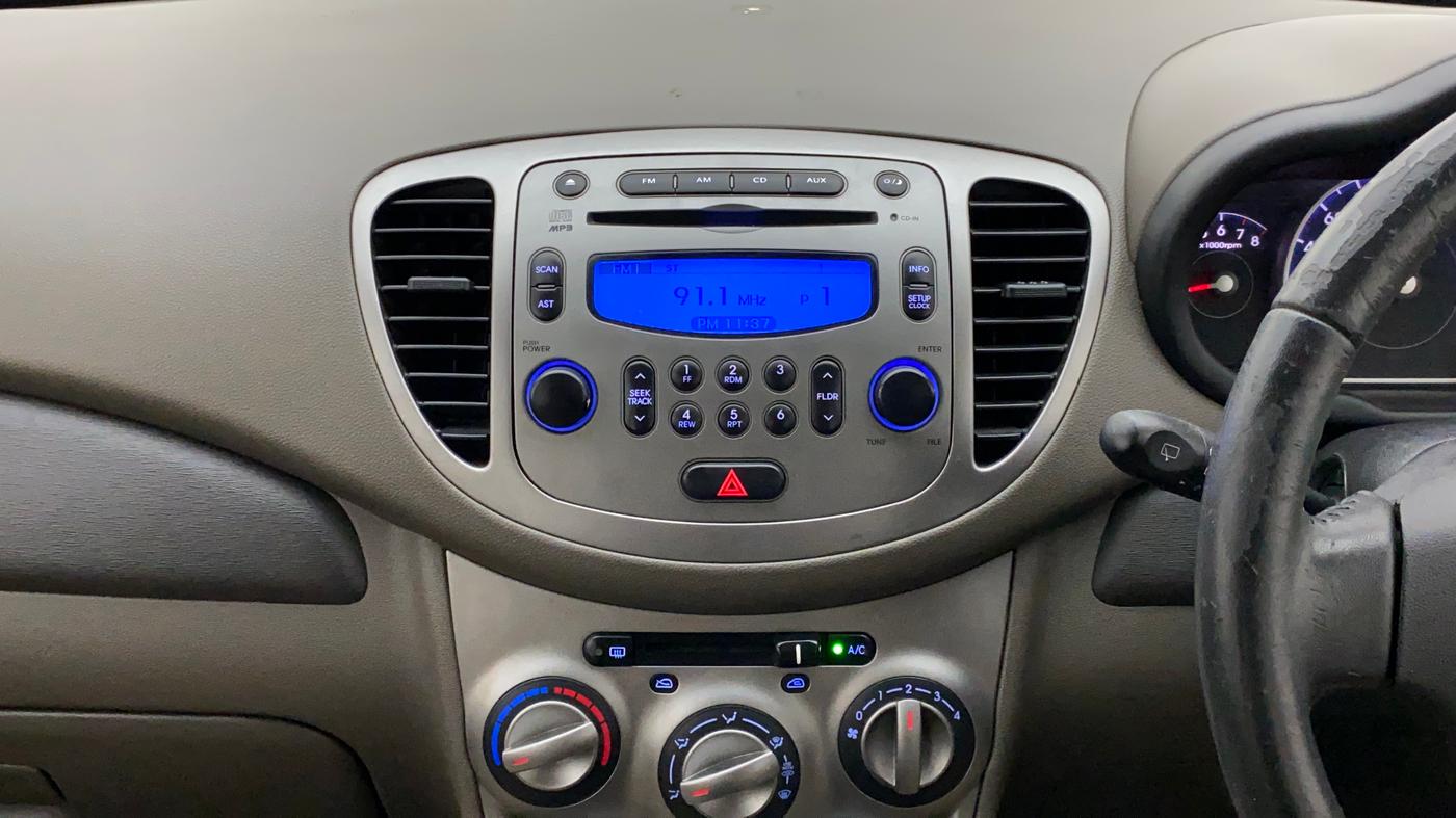 2012 Hyundai i10 SPORTZ 1.2 AT, Petrol, Automatic, 60,572 km, Air Conditioner