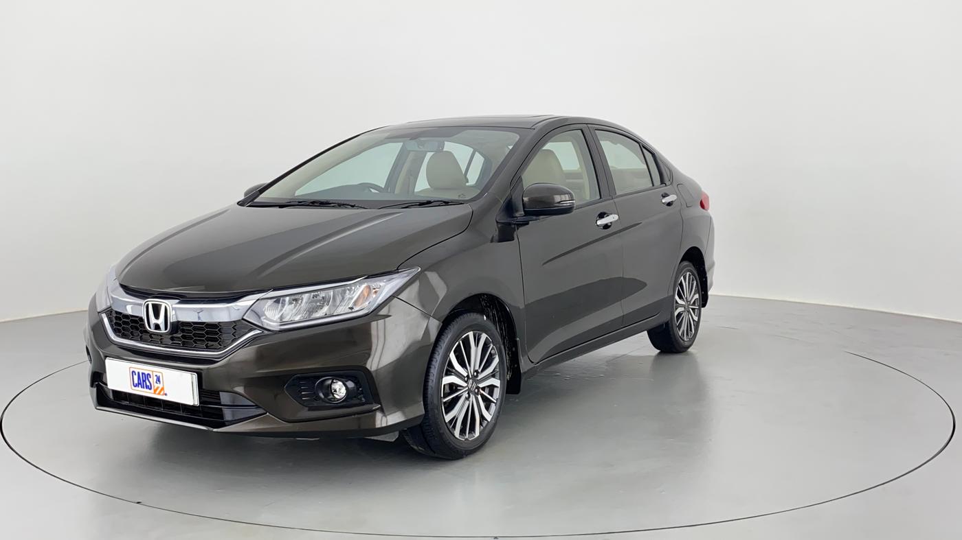2017 Honda City VX CVT PETROL, Petrol, Automatic, 36,704 km, Left Front Diagonal