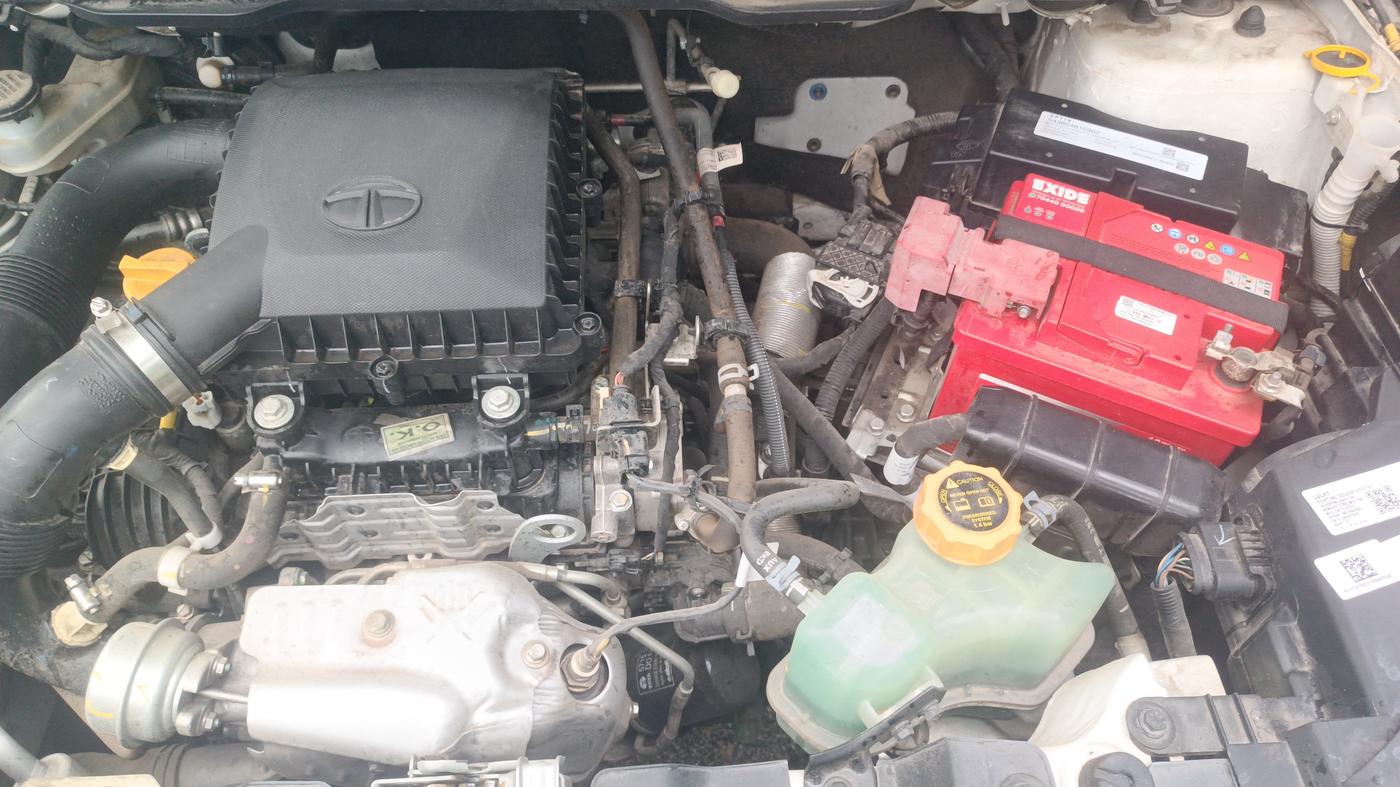 2023 Tata NEXON XM PETROL, Petrol, Manual, 9,097 km, Engine View - Left