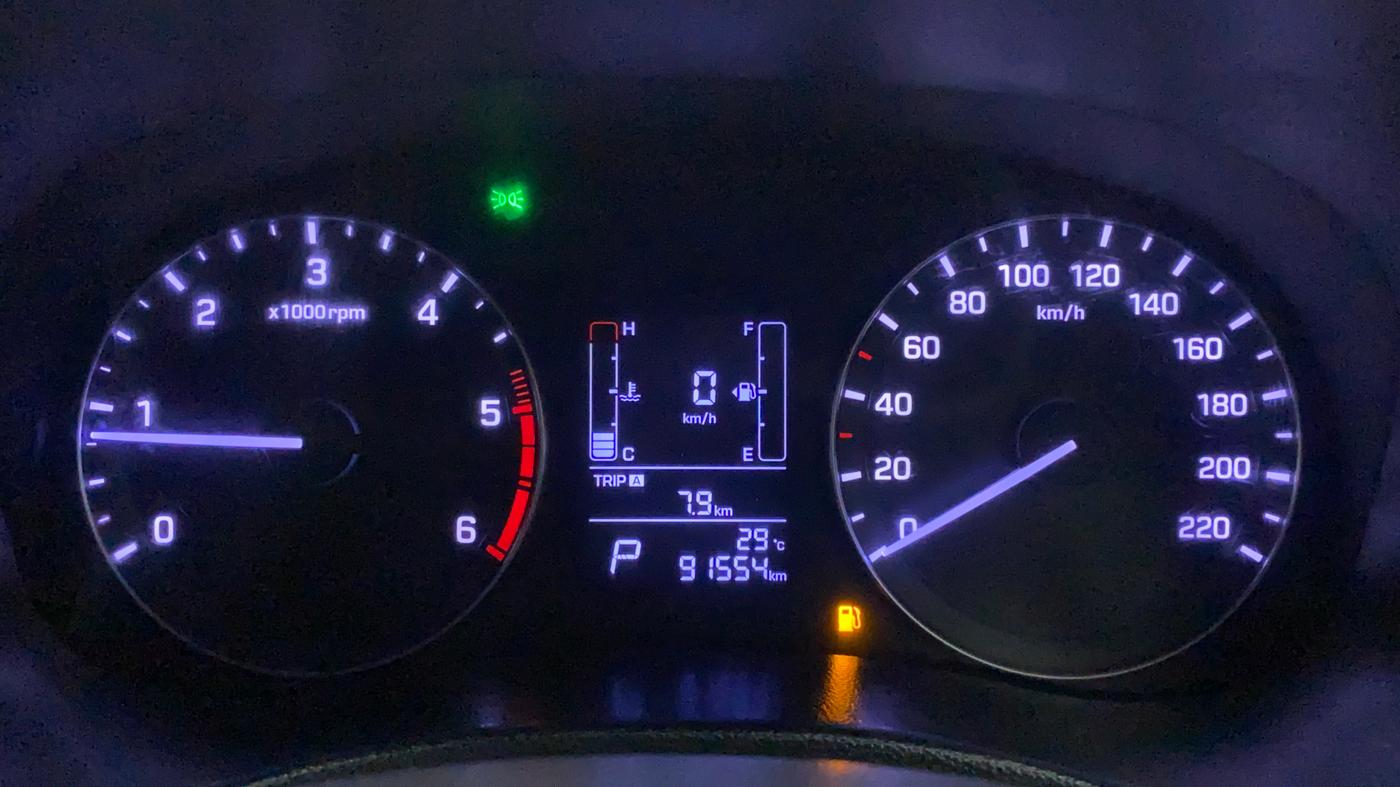 2016 Hyundai Creta SX PLUS AT 1.6 DIESEL, Diesel, Automatic, 91,828 km, Odometer Image