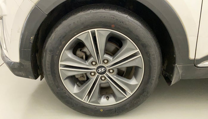 2016 Hyundai Creta SX PLUS AT 1.6 DIESEL, Diesel, Automatic, 91,828 km, Left Front Wheel