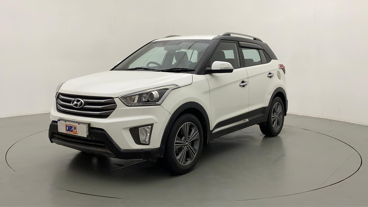 2016 Hyundai Creta SX PLUS AT 1.6 DIESEL, Diesel, Automatic, 91,828 km, Left Front Diagonal