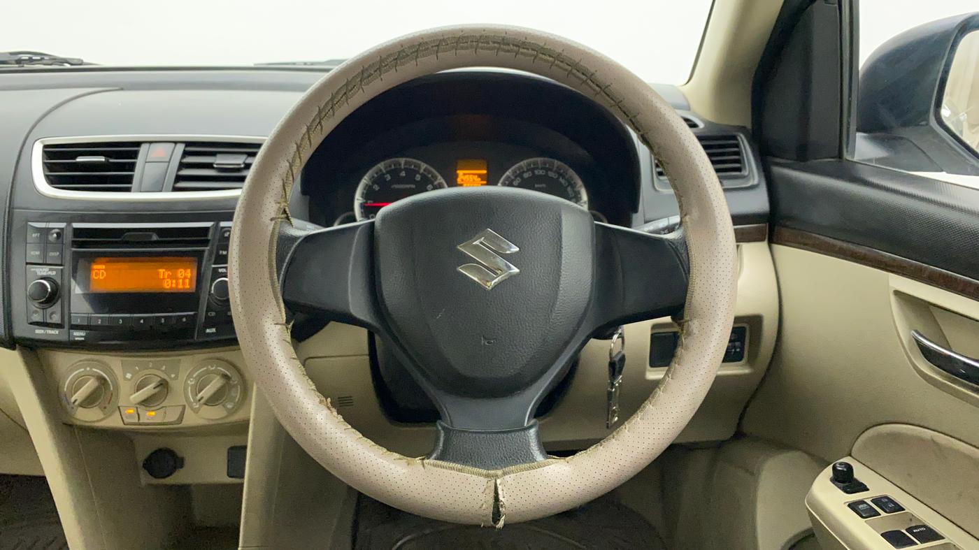 2015 Maruti Swift Dzire VXI, Petrol, Manual, 66,694 km, Steering Wheel Close Up