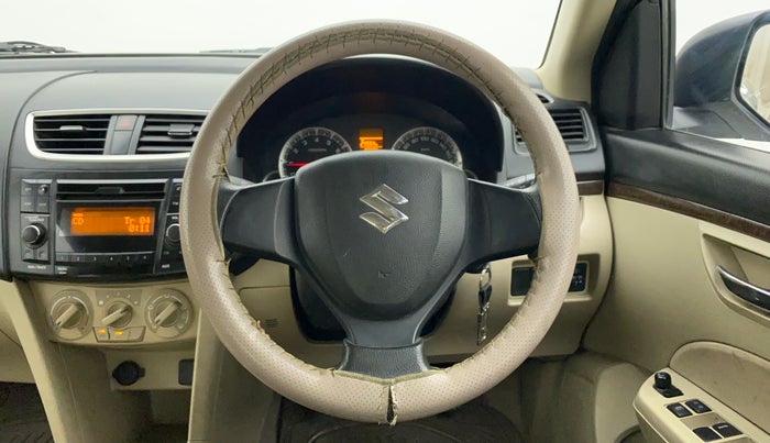 2015 Maruti Swift Dzire VXI, Petrol, Manual, 66,694 km, Steering Wheel Close Up