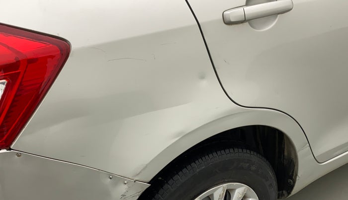 2015 Maruti Swift Dzire VXI, Petrol, Manual, 66,694 km, Right quarter panel - Minor scratches