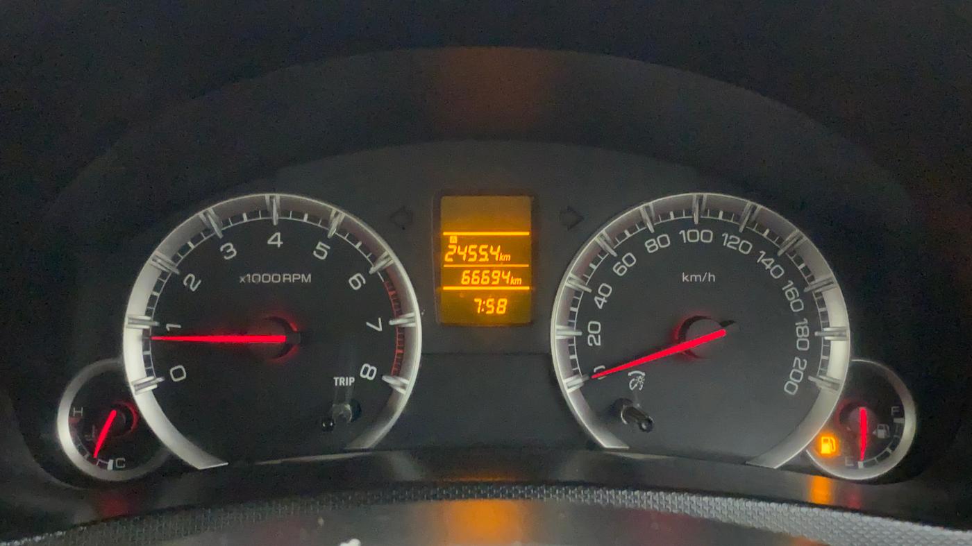 2015 Maruti Swift Dzire VXI, Petrol, Manual, 66,694 km, Odometer Image