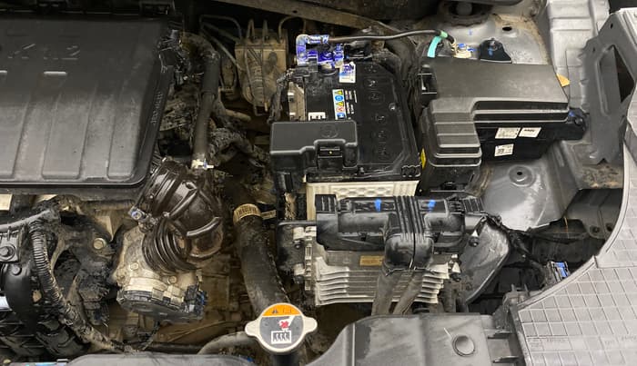 2023 Hyundai EXTER SX(O) CONNECT 1.2 AMT, Petrol, Automatic, 52,517 km, Engine View - Left