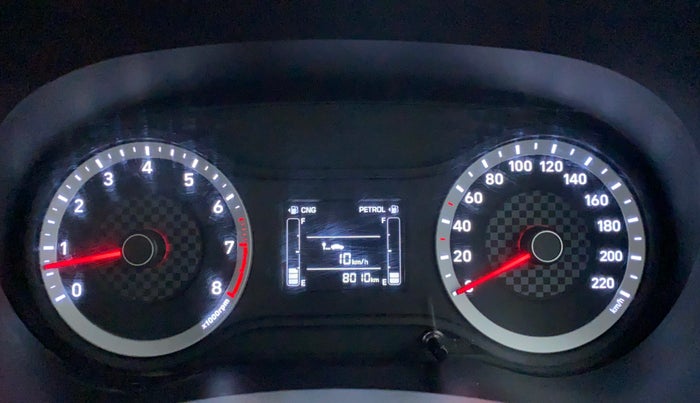 2021 Hyundai AURA S CNG, CNG, Manual, 8,115 km, Odometer Image