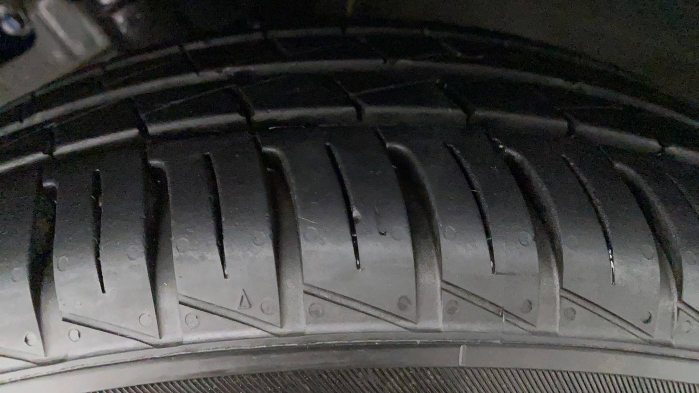 2021 Hyundai AURA S CNG, CNG, Manual, 8,115 km, Left Rear Tyre Tread
