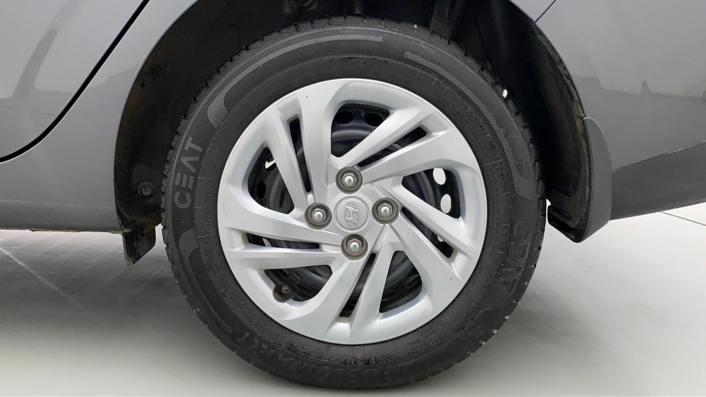 2021 Hyundai AURA S CNG, CNG, Manual, 8,115 km, Left Rear Wheel