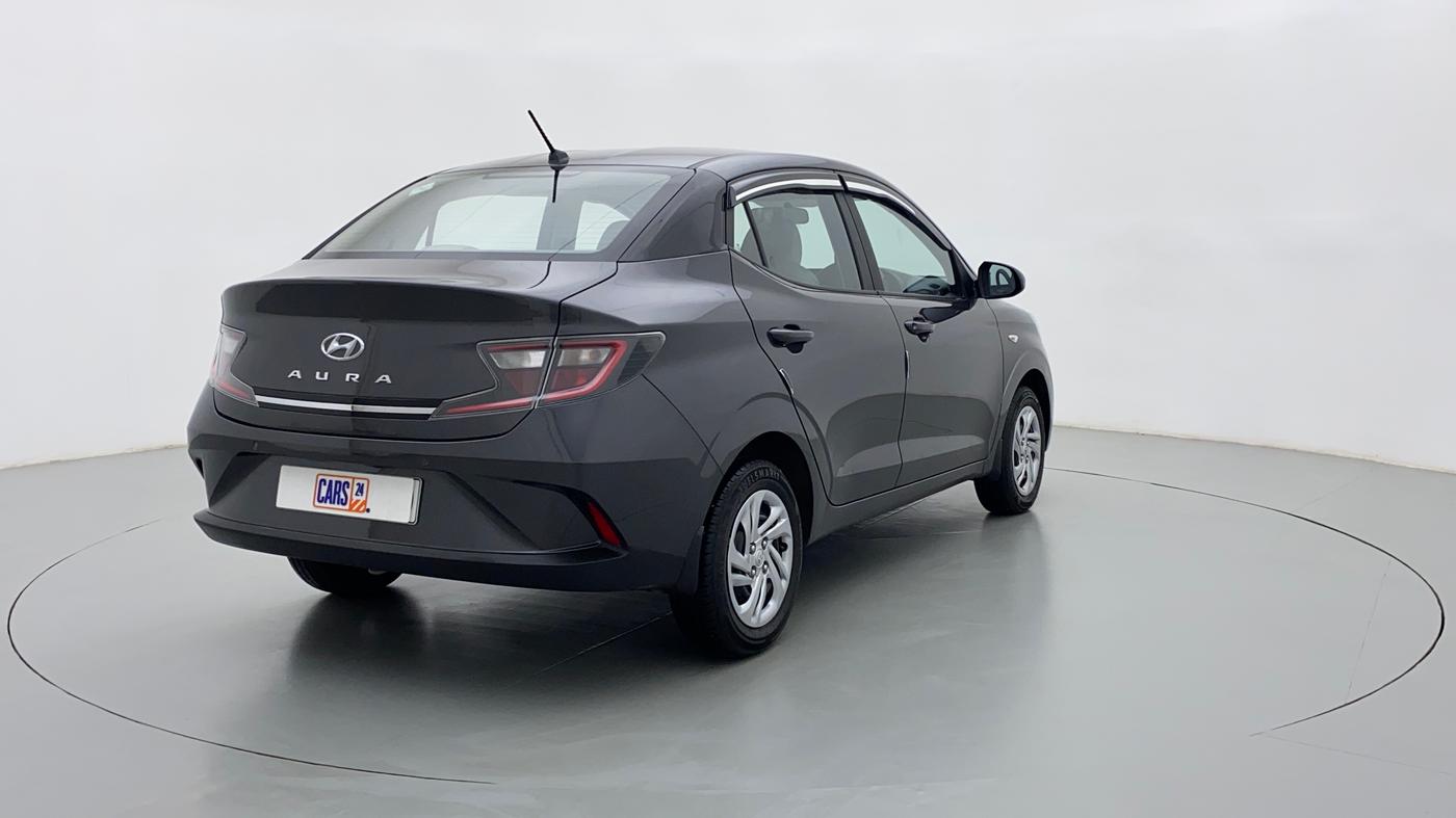 2021 Hyundai AURA S CNG, CNG, Manual, 8,115 km, Right Back Diagonal