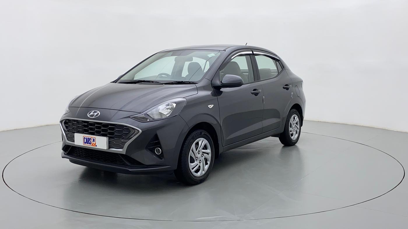 2021 Hyundai AURA S CNG, CNG, Manual, 8,115 km, Left Front Diagonal