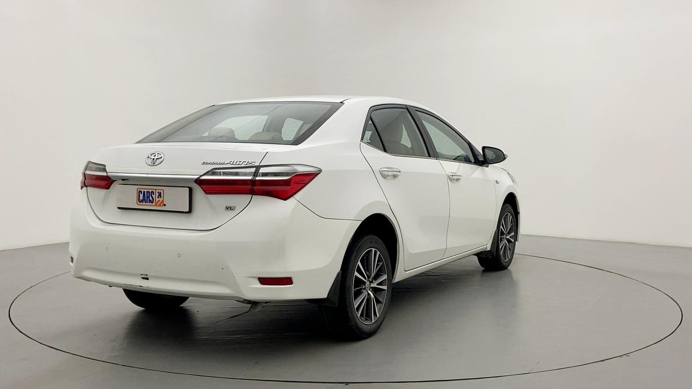 2018 Toyota Corolla Altis VL AT, Petrol, Automatic, 66,349 km, Right Back Diagonal