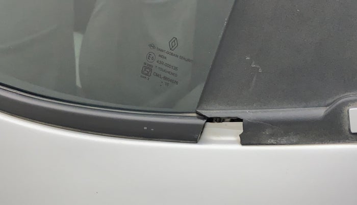 2016 Renault Kwid RXT 0.8, Petrol, Manual, 40,543 km, Rear left door - Trim has minor damage