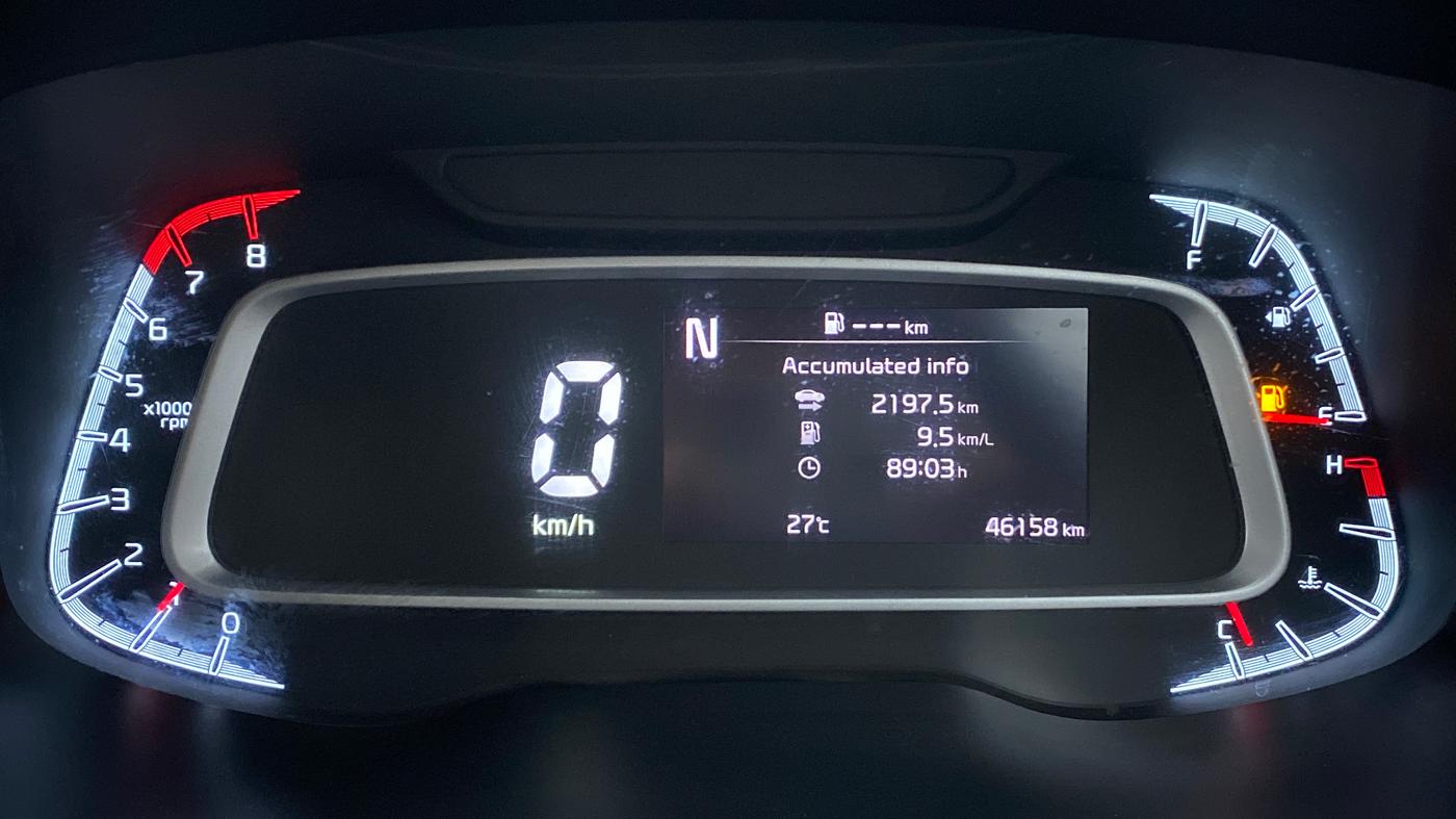 2020 KIA SONET GTX + 1.0 IMT, Petrol, Manual, 46,158 km, Odometer Image