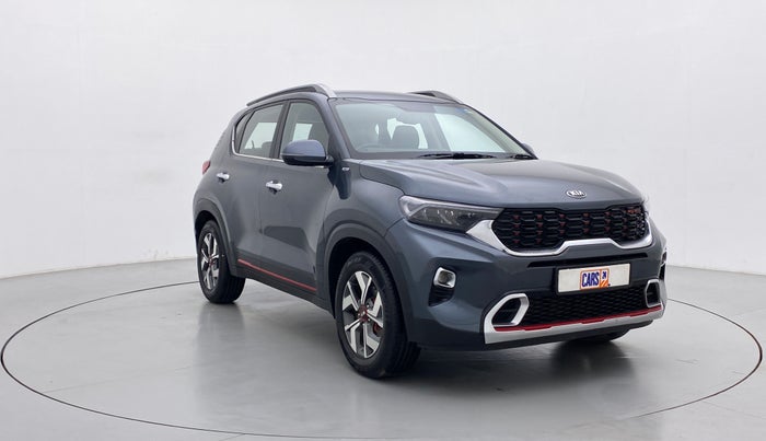 2020 KIA SONET GTX + 1.0 IMT, Petrol, Manual, 46,158 km, Right Front Diagonal