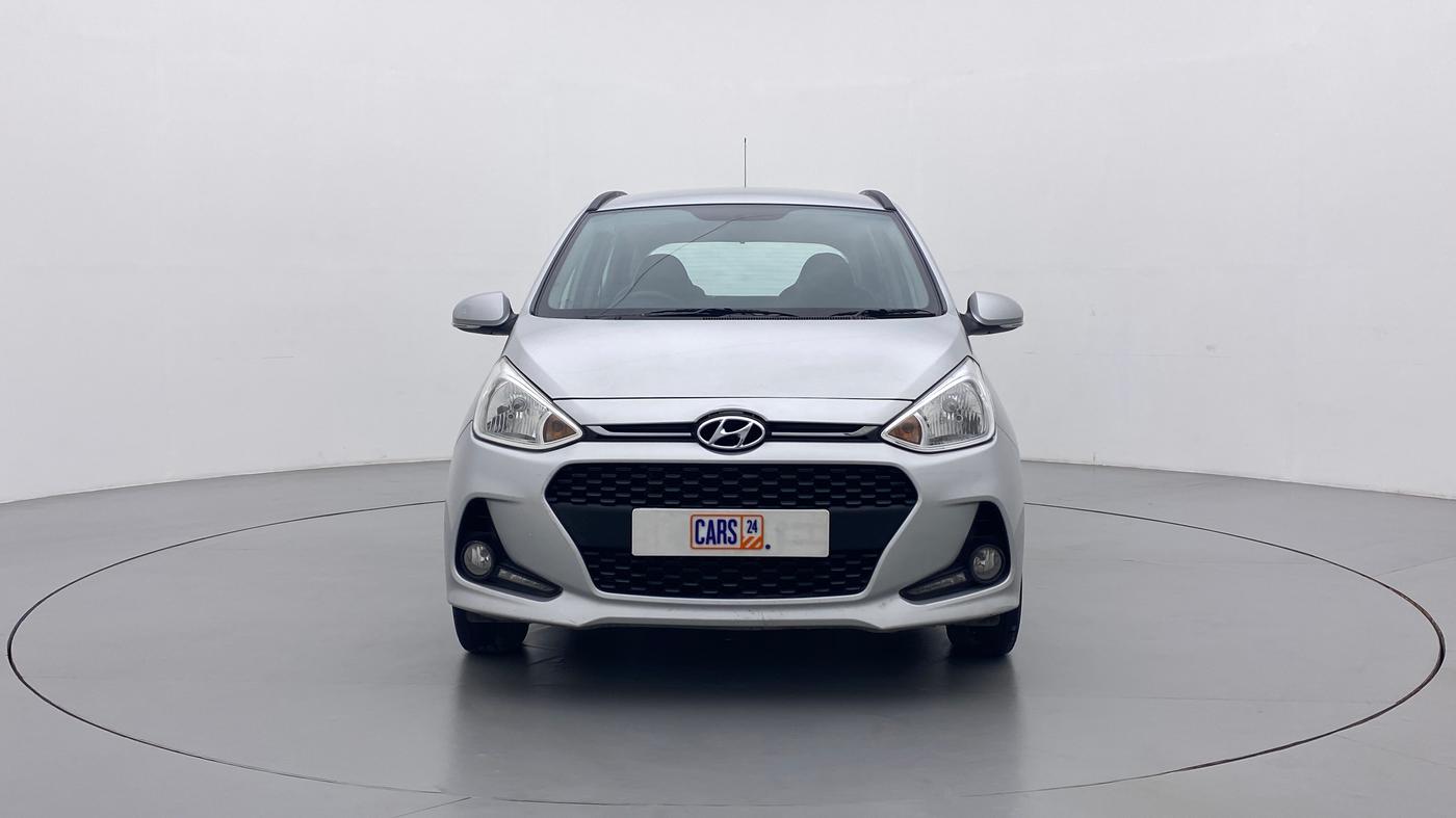 2017 Hyundai Grand i10 SPORTZ (O) 1.2 AT VTVT, CNG, Automatic, 92,144 km, Front