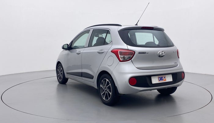 2017 Hyundai Grand i10 SPORTZ (O) 1.2 AT VTVT, CNG, Automatic, 92,144 km, Left Back Diagonal