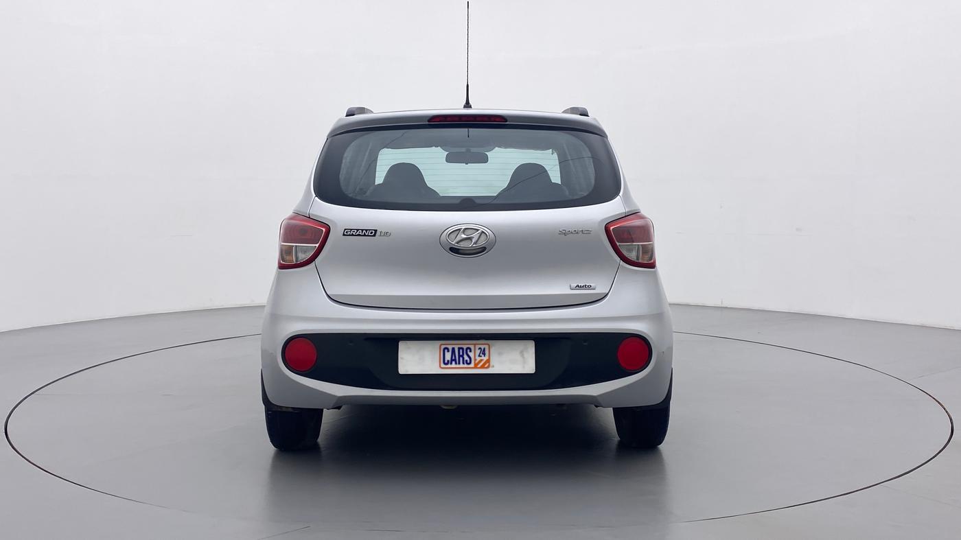 2017 Hyundai Grand i10 SPORTZ (O) 1.2 AT VTVT, CNG, Automatic, 92,144 km, Back/Rear