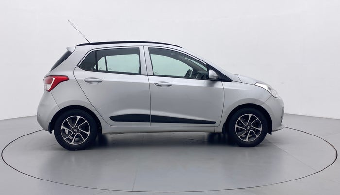 2017 Hyundai Grand i10 SPORTZ (O) 1.2 AT VTVT, CNG, Automatic, 92,144 km, Right Side View