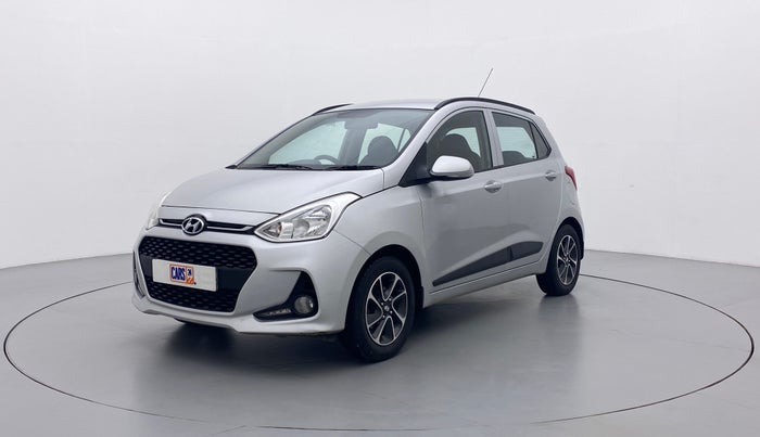 2017 Hyundai Grand i10 SPORTZ (O) 1.2 AT VTVT, CNG, Automatic, 92,144 km, Left Front Diagonal