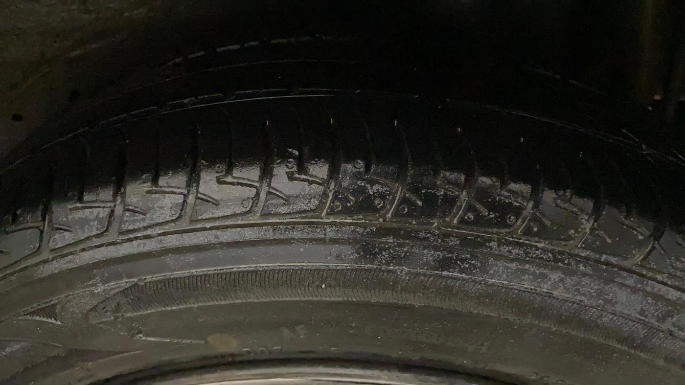 2014 Maruti Celerio VXI AMT, Petrol, Automatic, 55,855 km, Left Rear Tyre Tread
