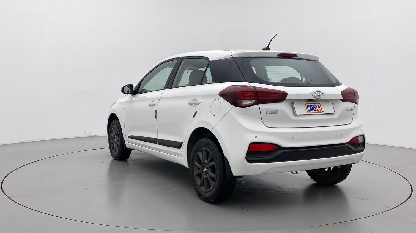 2019 Hyundai Elite i20 1.2 SPORTS PLUS VTVT, Petrol, Manual, 37,018 km, Left Back Diagonal