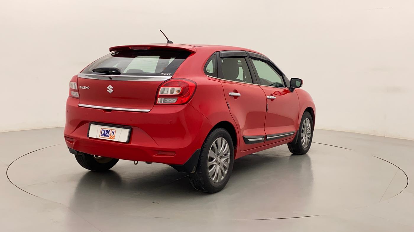 2017 Maruti Baleno ALPHA PETROL 1.2, CNG, Manual, 89,631 km, Right Back Diagonal