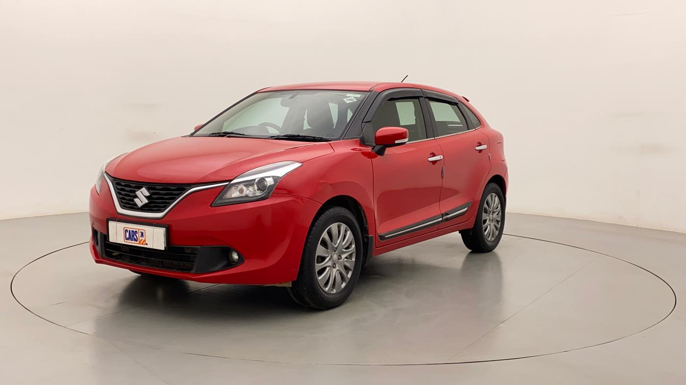 2017 Maruti Baleno ALPHA PETROL 1.2, CNG, Manual, 89,631 km, Left Front Diagonal