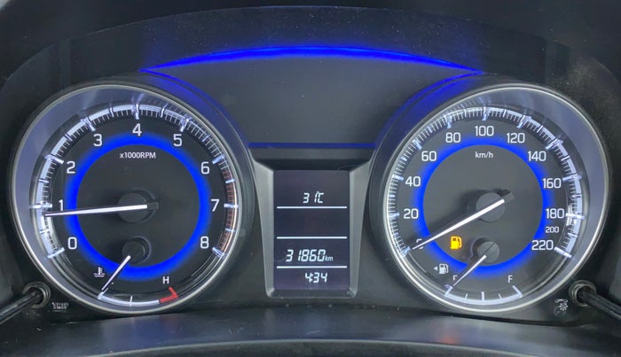 2019 Maruti Baleno DELTA 1.2 K12, Petrol, Manual, 32,407 km, Odometer Image